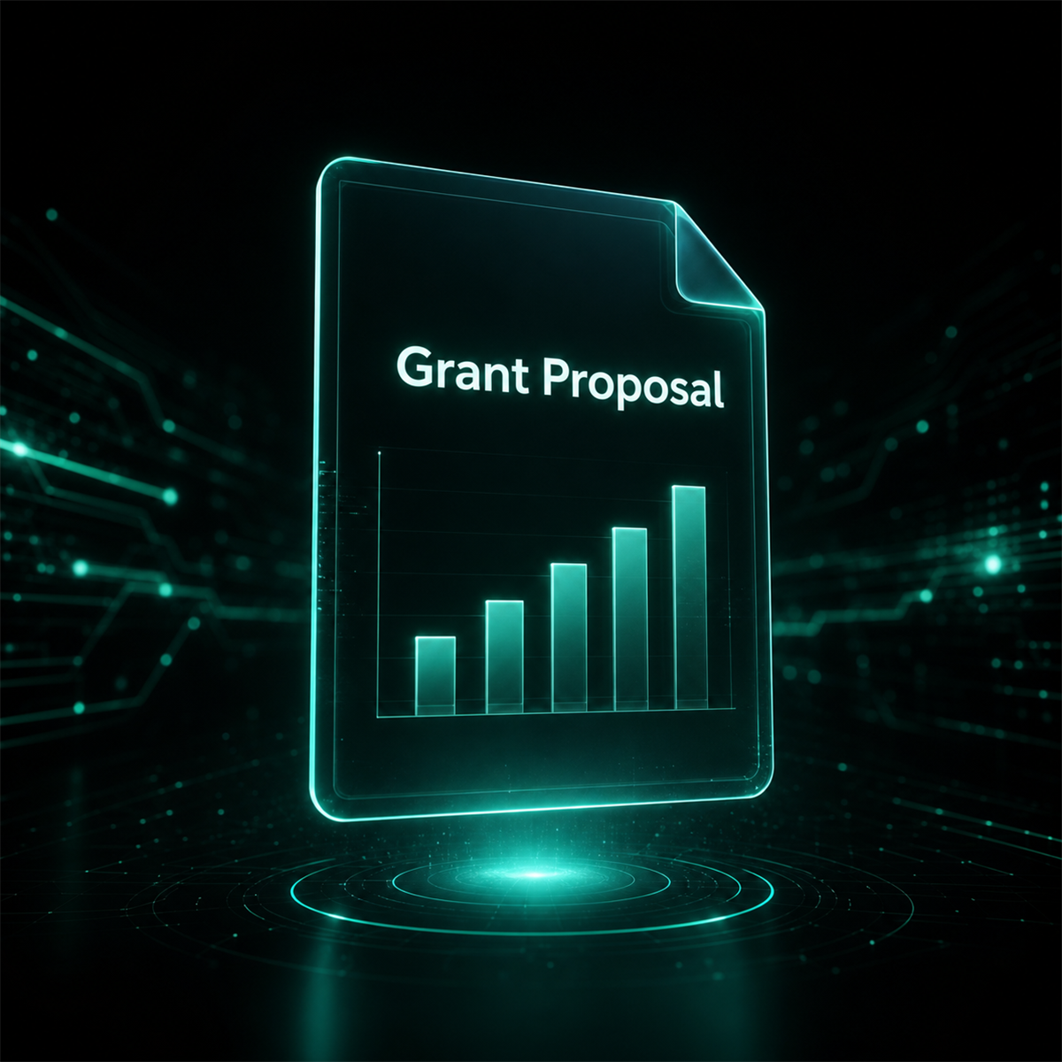 AI Grant Proposal Studio premium visual