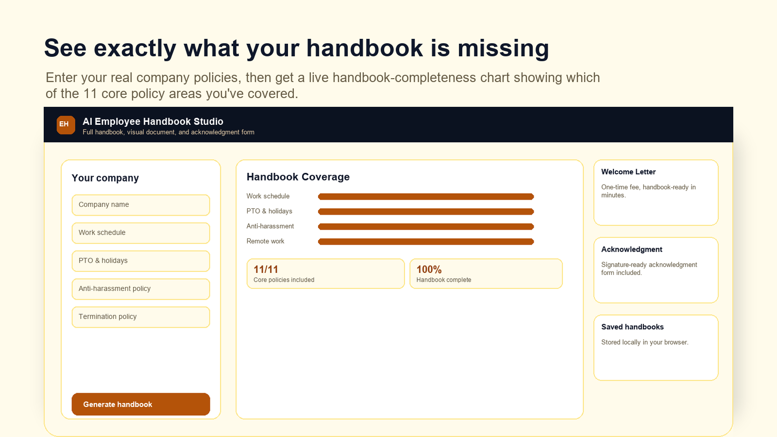 How to Write an Employee Handbook Without Paying a $1,000+ HR Consultant